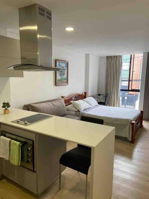 Apartaestudio Galerias Loft 2051 Apartment Bogota Bagian luar foto